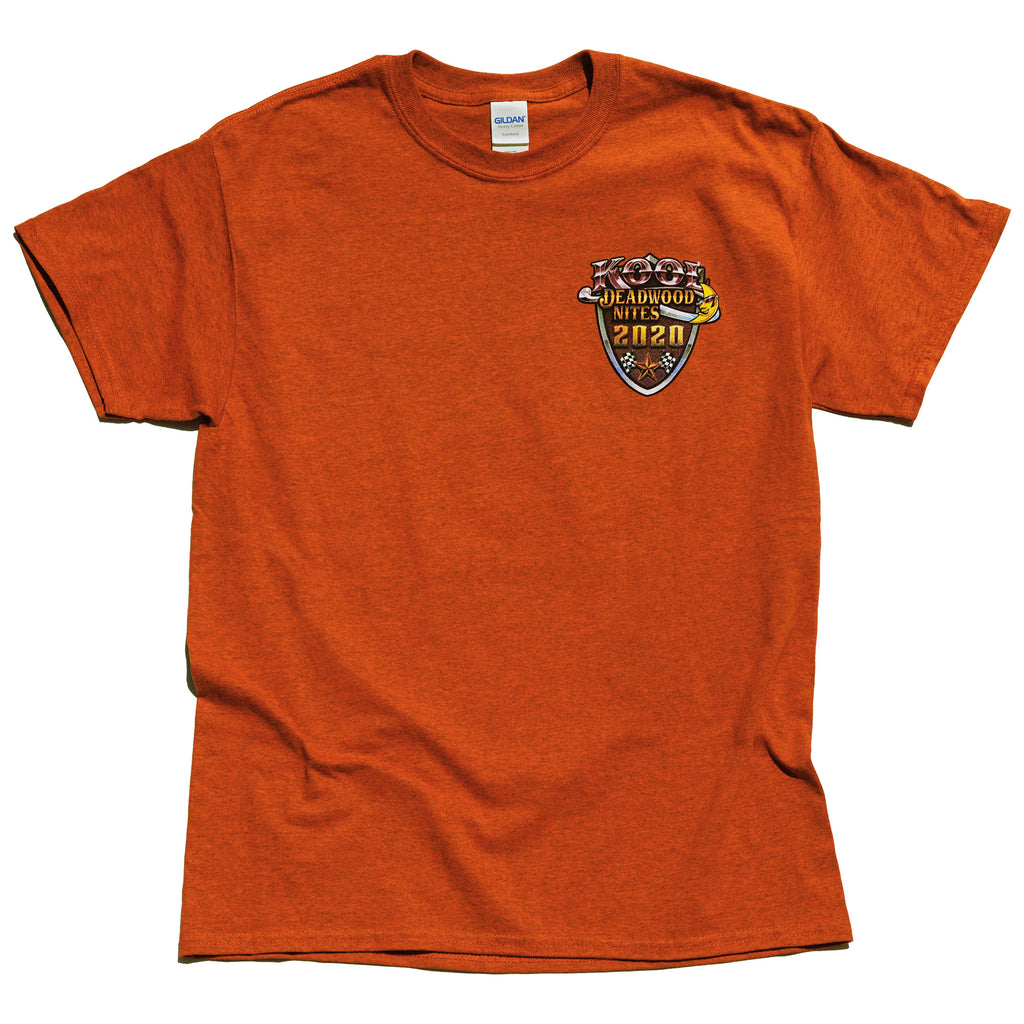 Kool Deadwood Nites | Official 2020 T-Shirt Rust Orange – Kool Deadwood ...