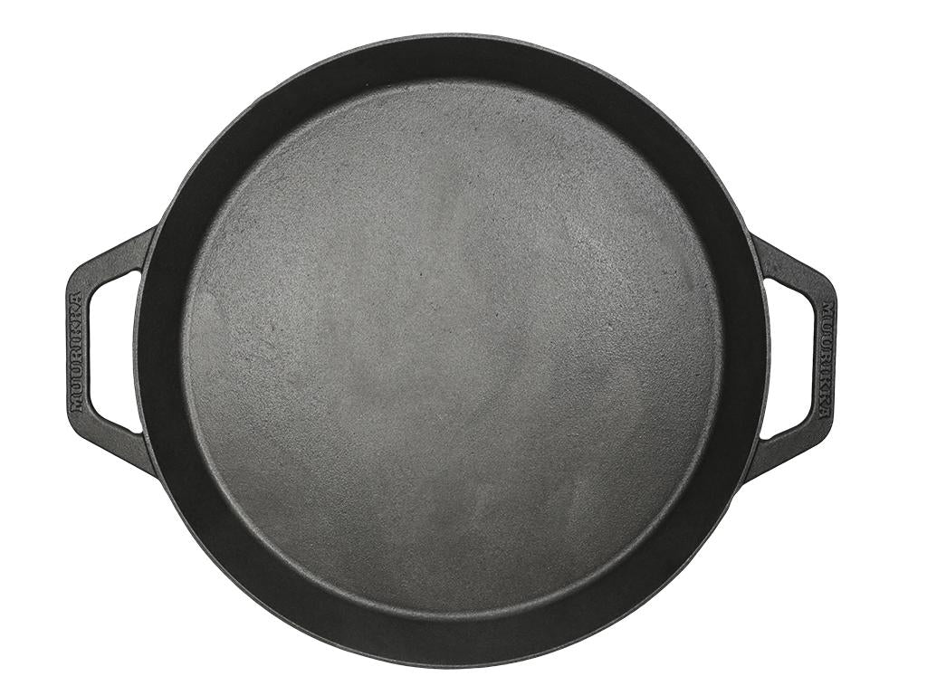 Se Muurikka Paella Pan 45 Cm, Cast Iron - Stk. - Str. 45cm - Pande hos RejseGear.dk