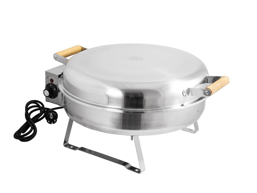 Se Muurikka Electric Grill, Short Legs, 2200w - Stk. - Str. 42cm - Grill hos RejseGear.dk