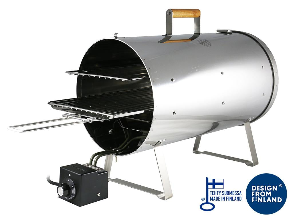 Se Muurikka Electric Smoking Oven Pro 1200w With Cov - Stk. - Str. Stk. - Ovn hos RejseGear.dk