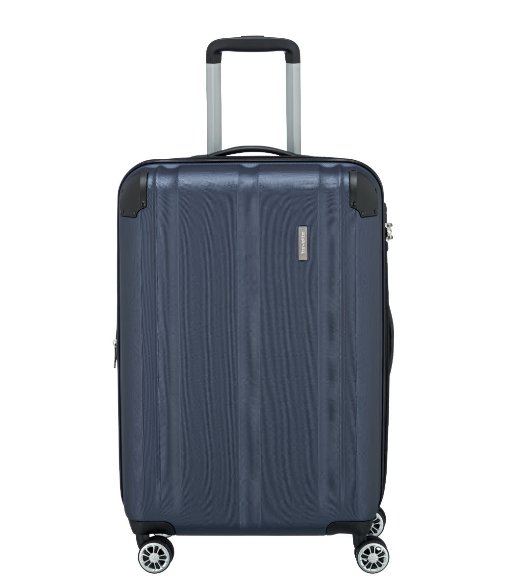 Billede af Travelite City Navy Kuffert - Mellem - 68 cm