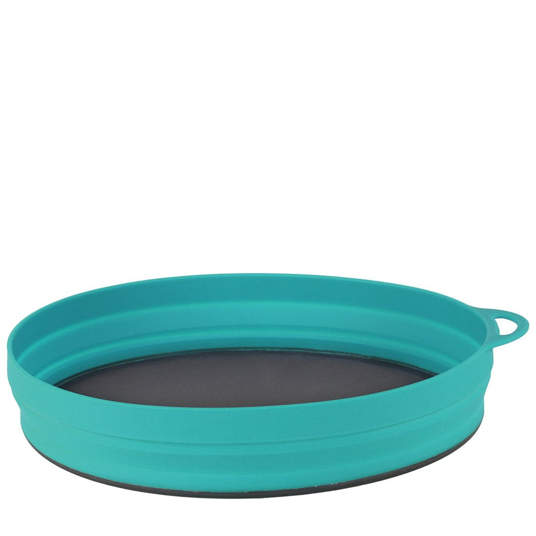 Se LifeVenture Silicone Ellipse Flexi-Plate Teal hos RejseGear.dk