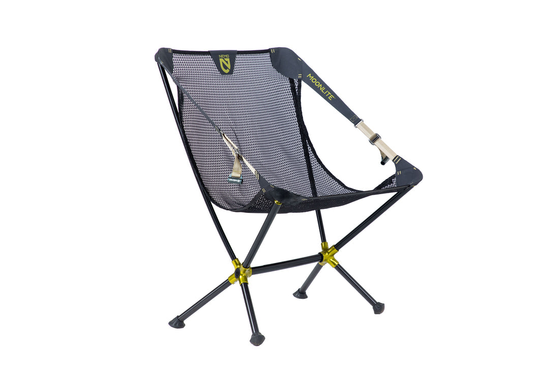 Se Nemo Moonlite Reclining Camp Chair (black Pea - Campingstol hos RejseGear.dk