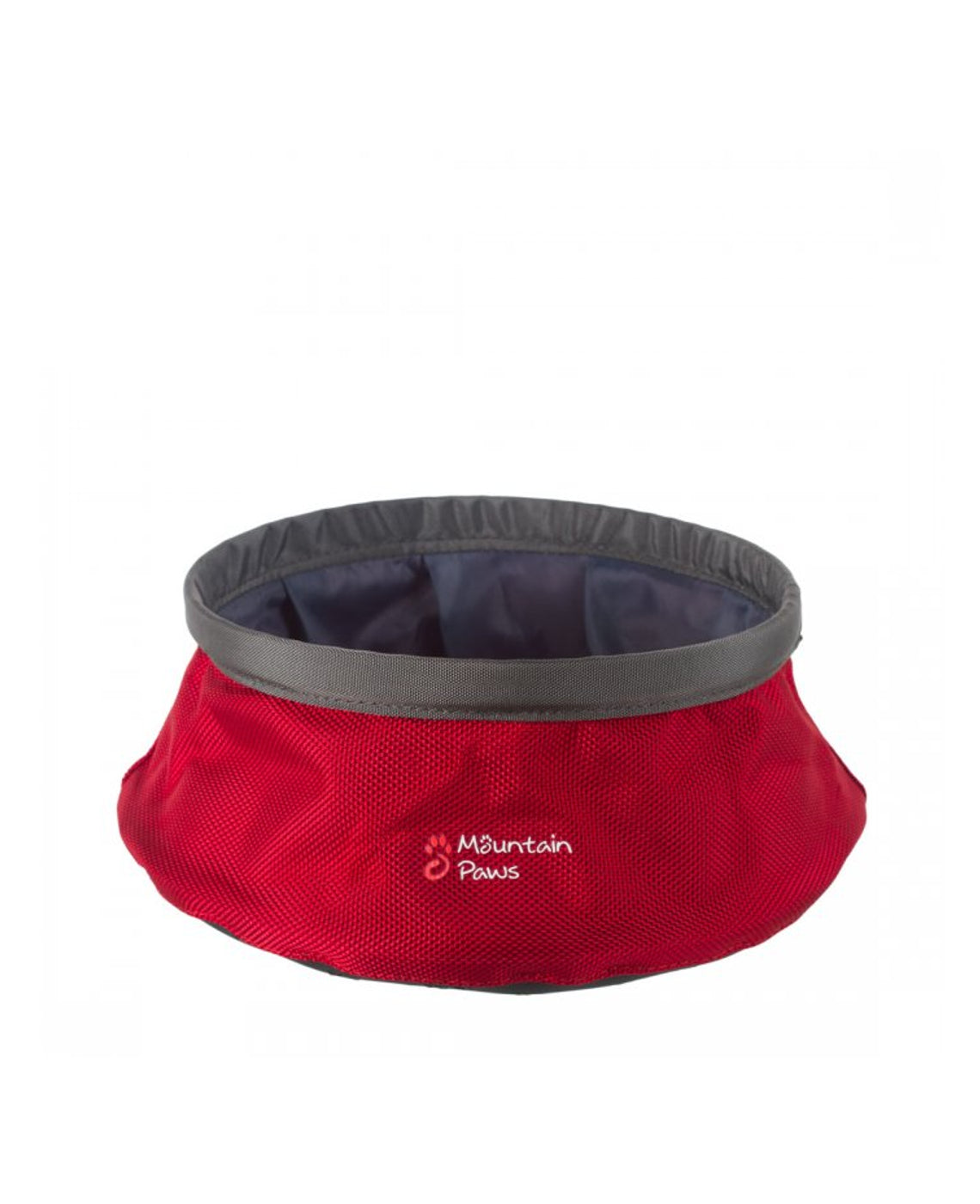 Se Mountain Paws Collapsible Water Bowl, Large - Red hos RejseGear.dk