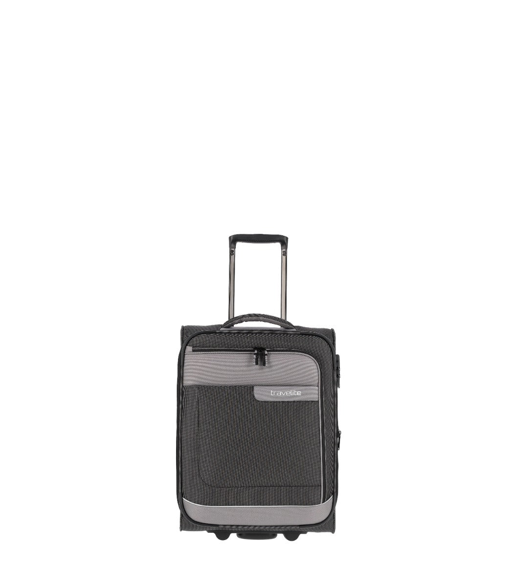 Se Travelite Viia 2W Antracit Kuffert - Lille - 55 cm hos RejseGear.dk