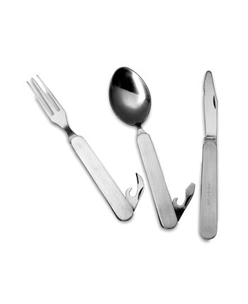 Se Lifeventure Folding Cutlery Set - Køkkenredskaber hos RejseGear.dk