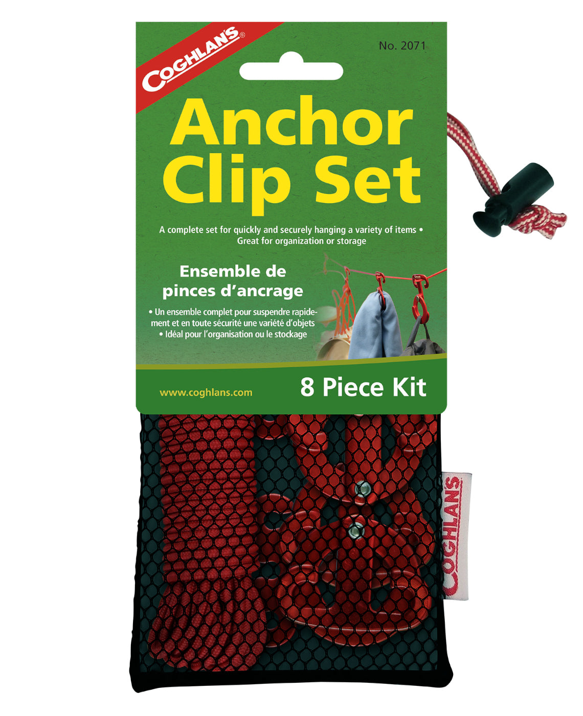 Se Coghlans Anchor Clip Set hos RejseGear.dk