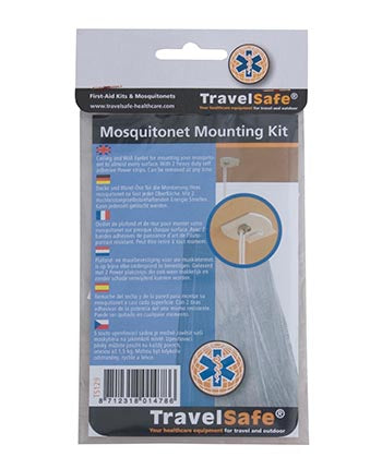 Se TravelSafe Monterings kit til myggenet hos RejseGear.dk