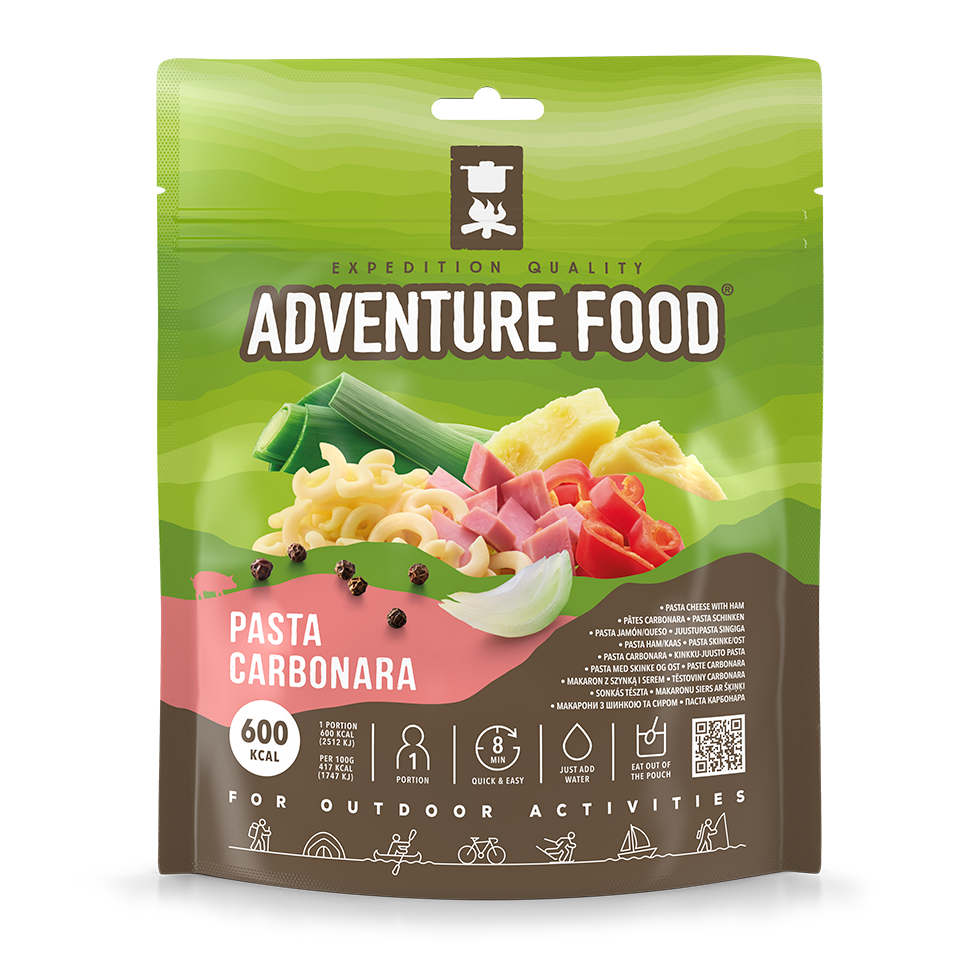 Se Adventure Food Pasta Carbonara - Mad hos RejseGear.dk