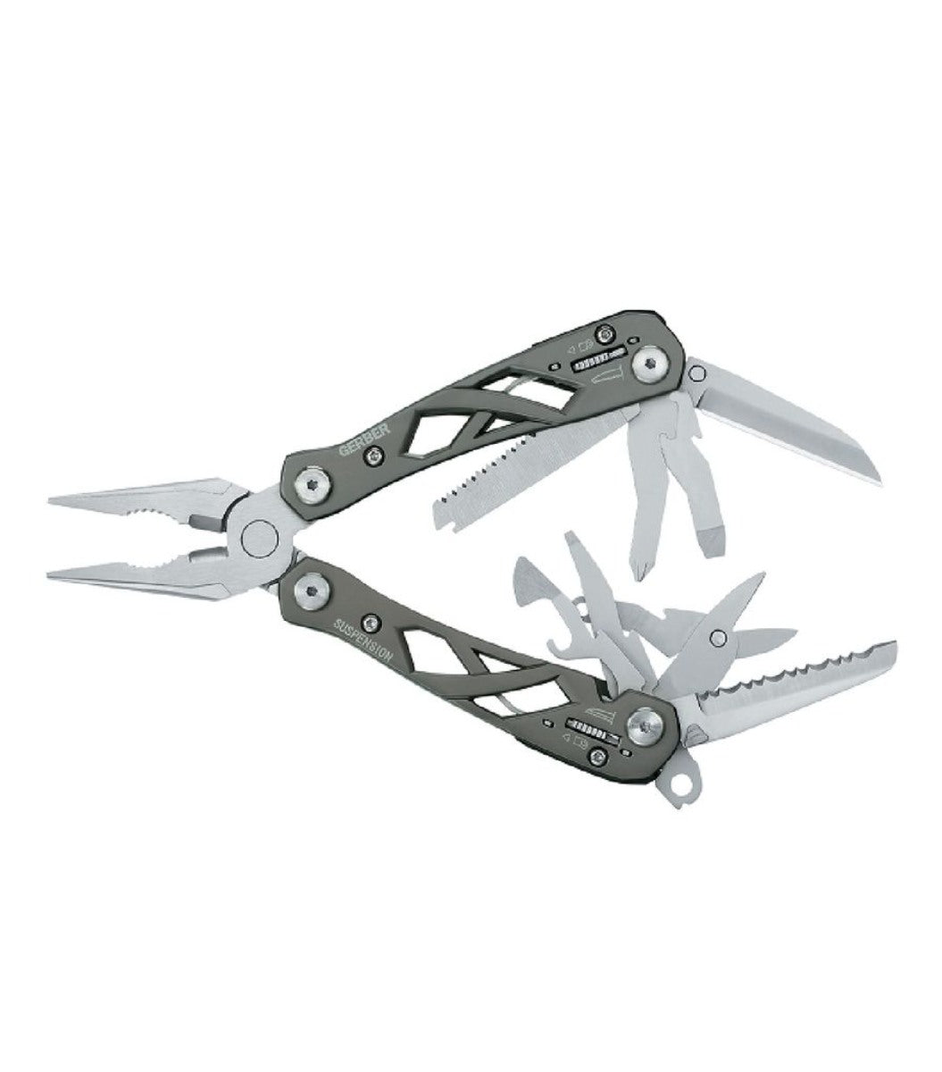 Se Gerber Suspension Full Size Multitool Blis hos RejseGear.dk