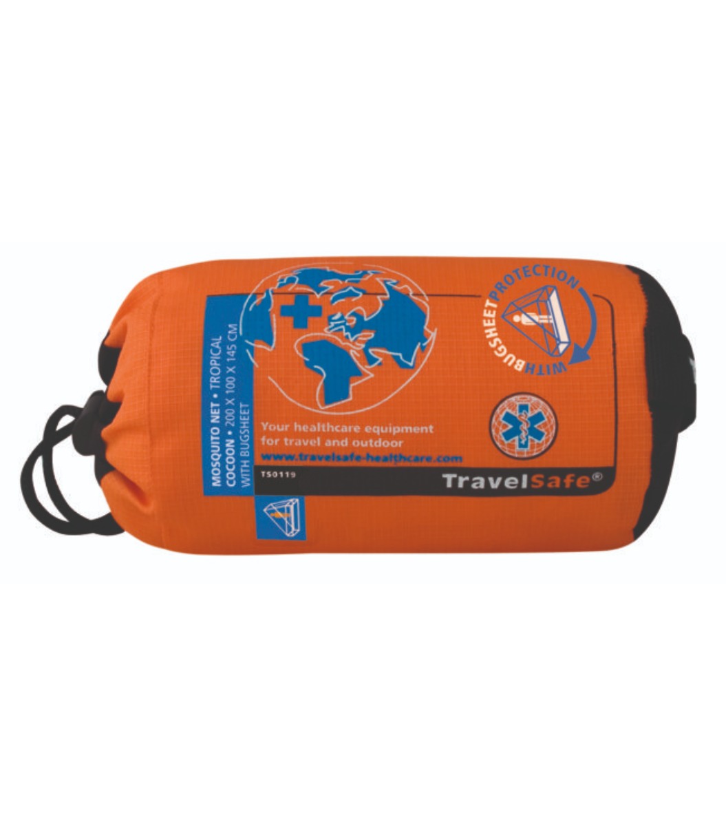 Se Travelsafe Cocoon, 1 Pers. Triangle Style, Incl. Bo - Myggenet hos RejseGear.dk