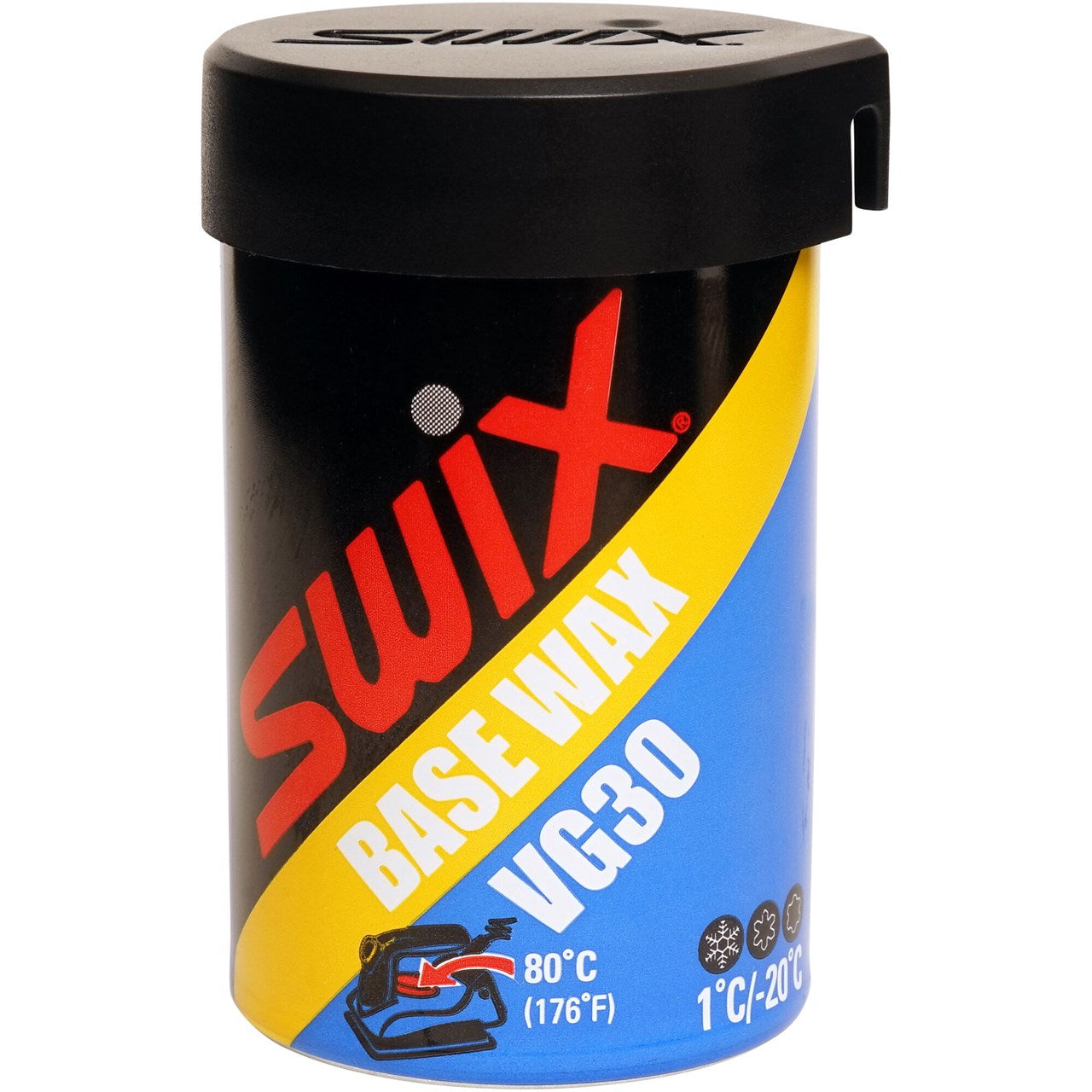 Se Swix VG30 Base Wax Blue (43 g) hos RejseGear.dk