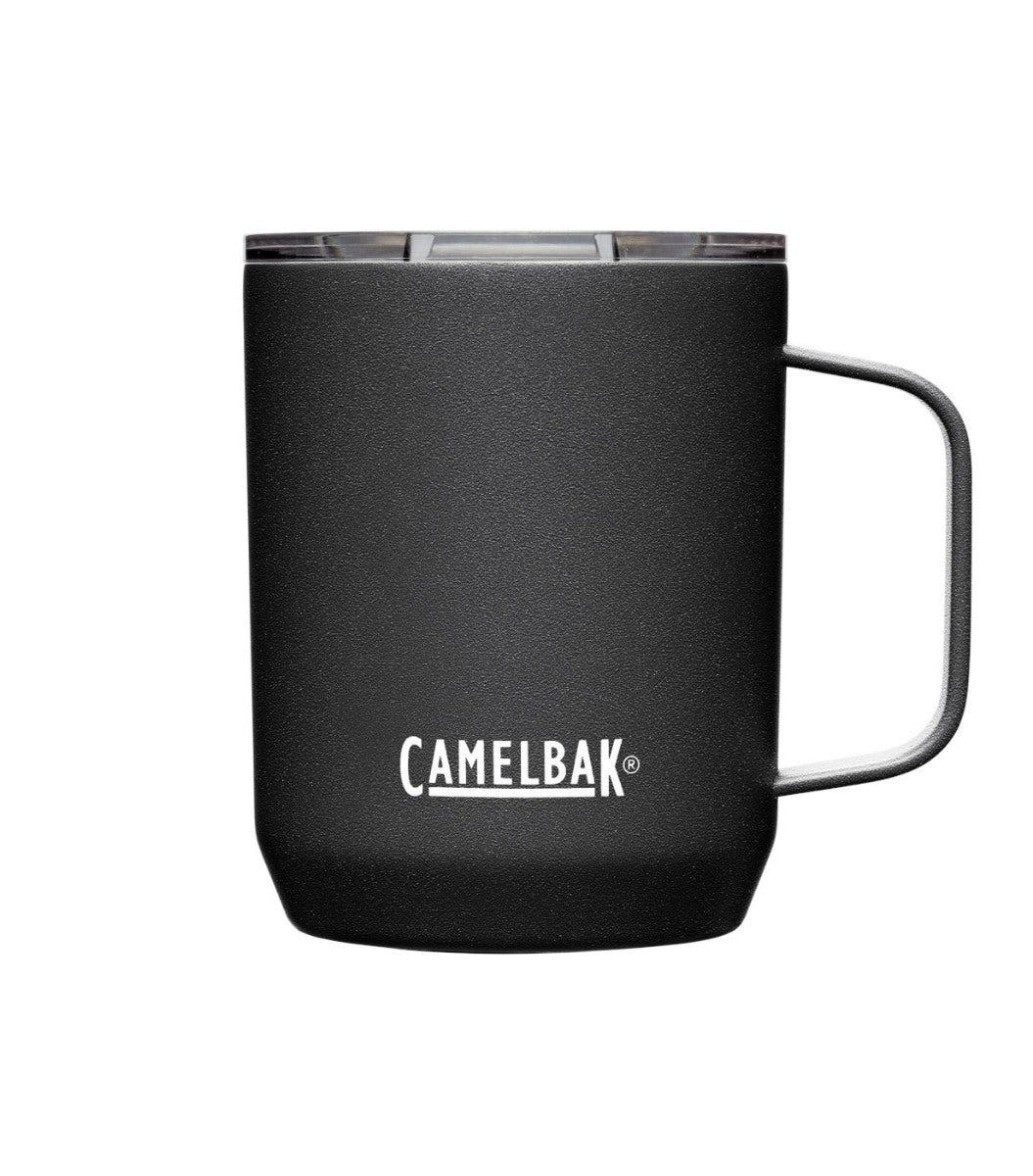 Se Camelbak Cb Camp Mug, Sst Vacuum Insulated, 12oz - Black - Str. .4L - Termokop hos RejseGear.dk