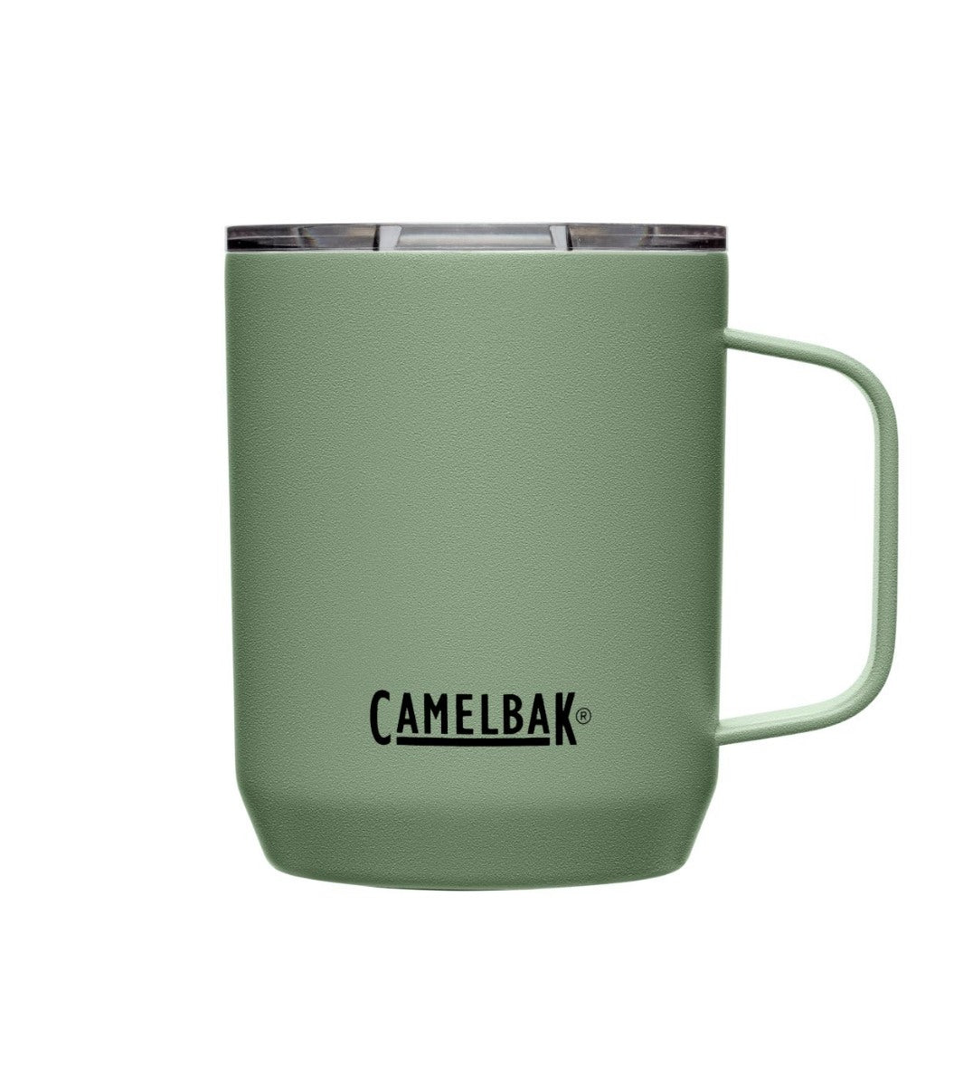 Se Camelbak Cb Camp Mug, Sst Vacuum Insulated, 12oz - Moss - Str. .4L - Termokop hos RejseGear.dk