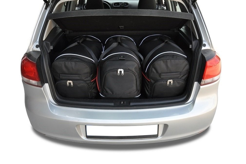 Se VW GOLF HATCHBACK 2008-2012 CAR BAGS SET 3 PCS hos RejseGear.dk