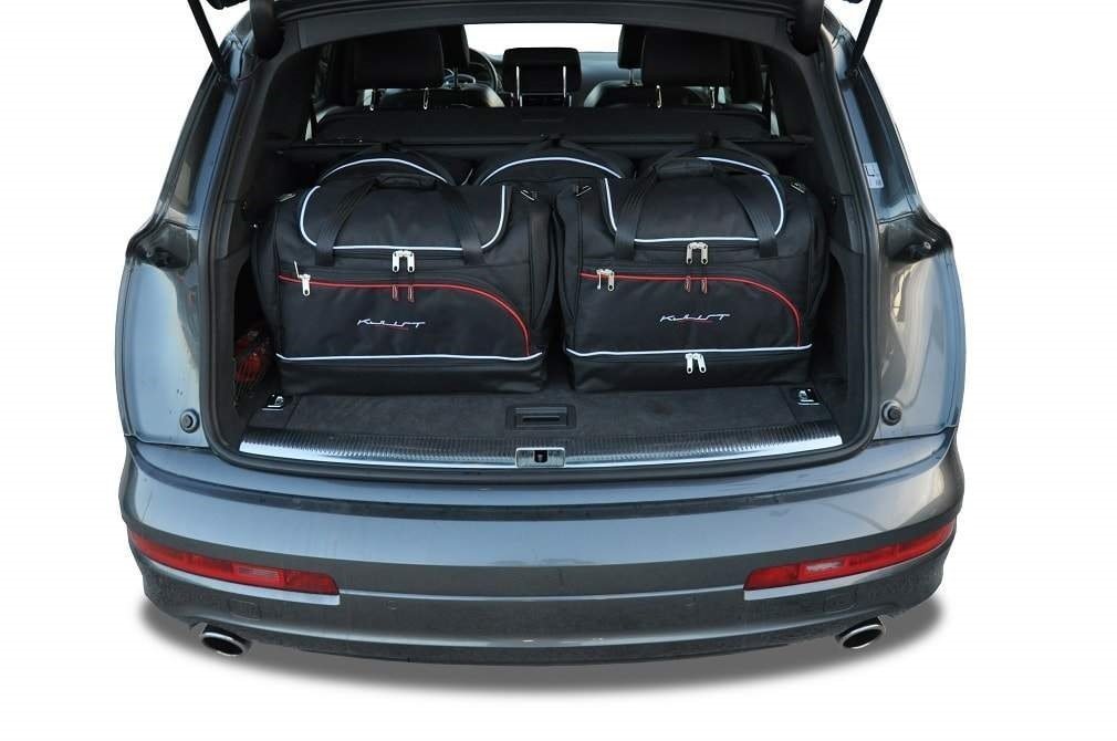 Se AUDI Q7 2005-2015 CAR BAGS SET 5 PCS hos RejseGear.dk