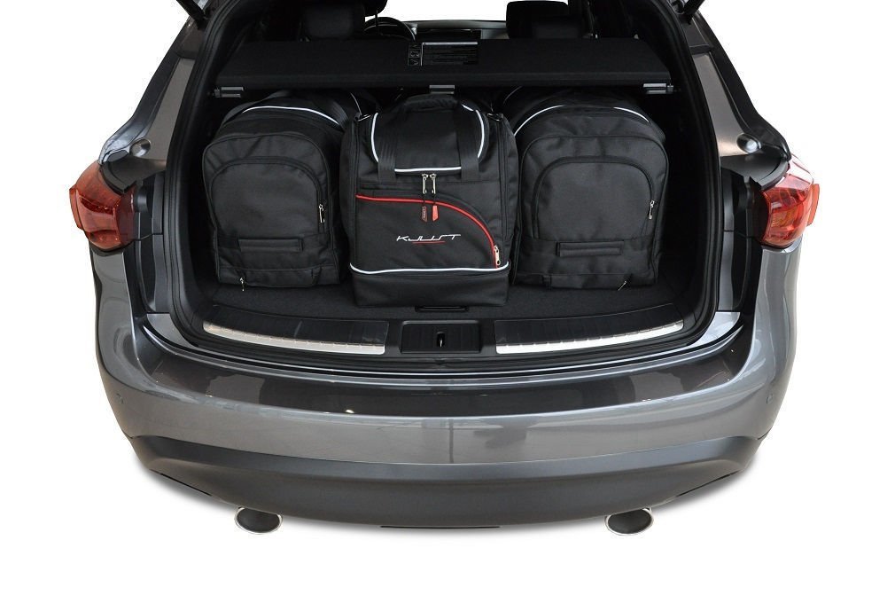 Se INFINITI QX70 2013-2018 CAR BAGS SET 4 PCS hos RejseGear.dk