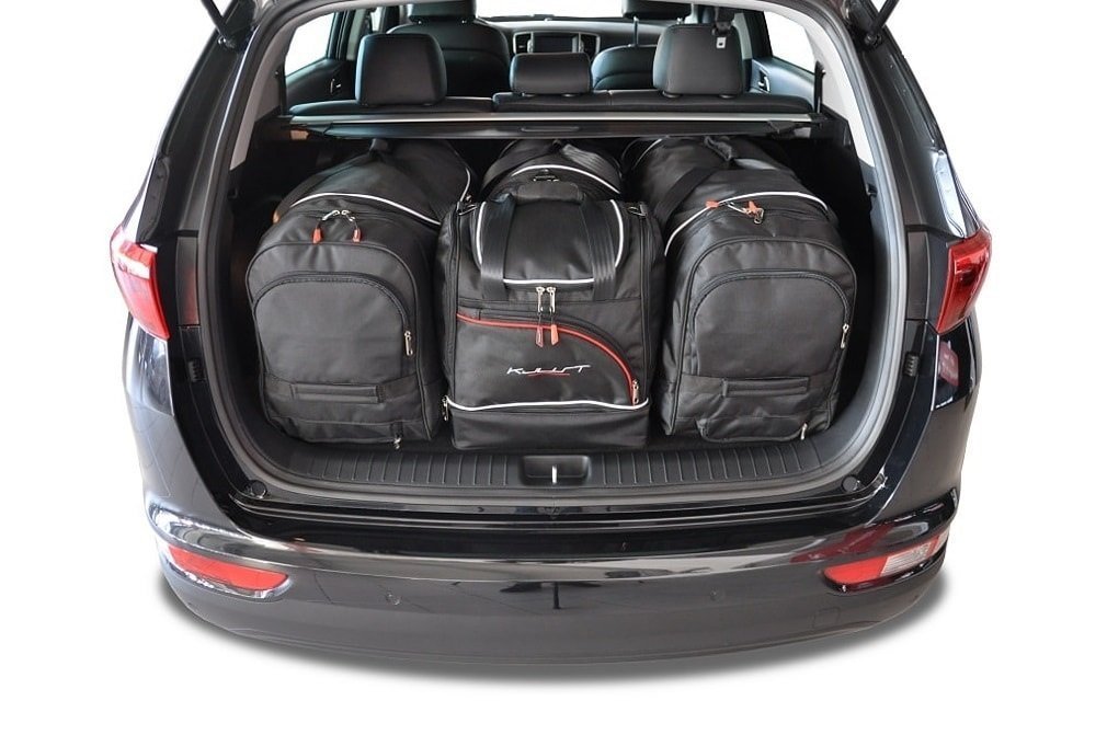 Se KIA SPORTAGE 2016-2021 CAR BAGS SET 4 PCS hos RejseGear.dk