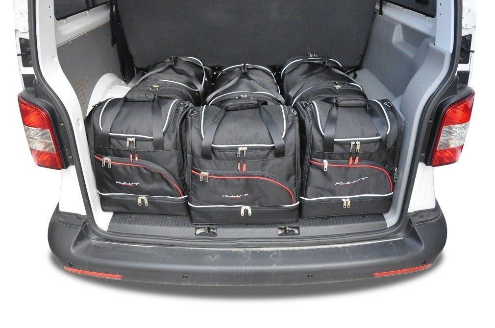 Se VW CARAVELLA 2009-2015 CAR BAGS SET 6 PCS hos RejseGear.dk