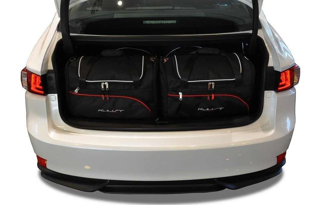 Se LEXUS IS HEV 2013-2020 CAR BAGS SET 4 PCS hos RejseGear.dk