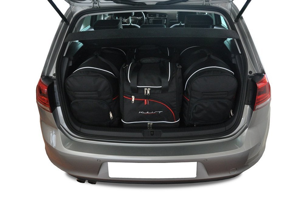 Se VW GOLF HATCHBACK 2012-2020 CAR BAGS SET 4 PCS hos RejseGear.dk