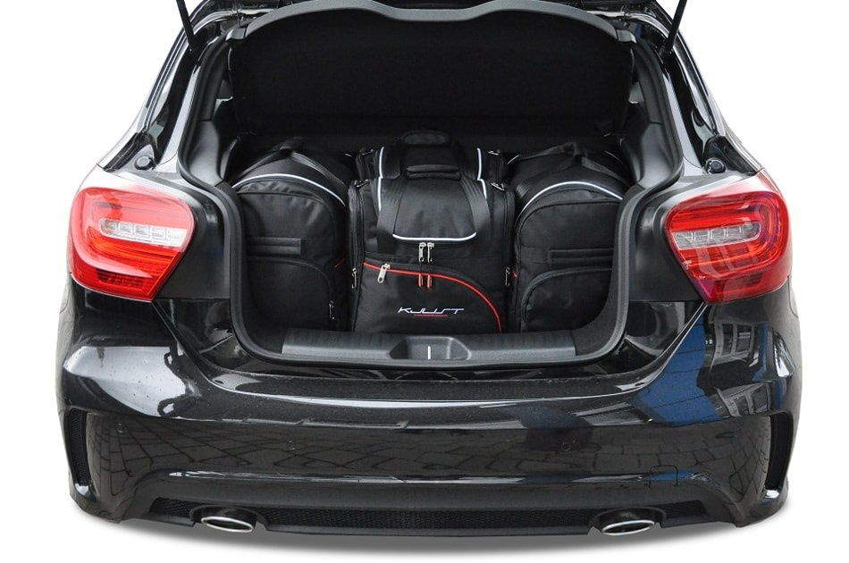 Se MERCEDES-BENZ A HATCHBACK 2012-2017 CAR BAGS SET 4 PCS hos RejseGear.dk