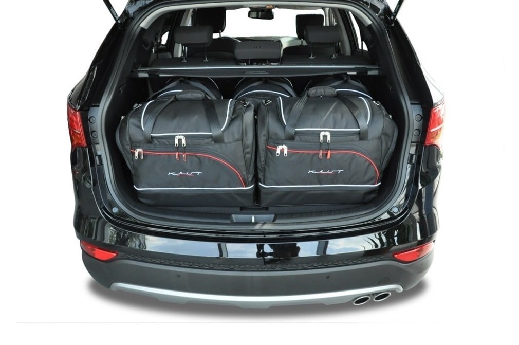 Se HYUNDAI SANTA FE SUV 2012-2018 CAR BAGS SET 5 PCS hos RejseGear.dk