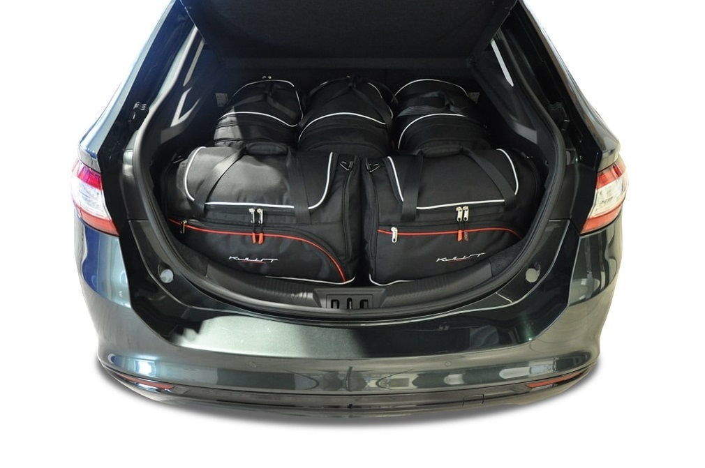 Se FORD MONDEO LIFTBACK 2014-2021 CAR BAGS SET 5 PCS hos RejseGear.dk