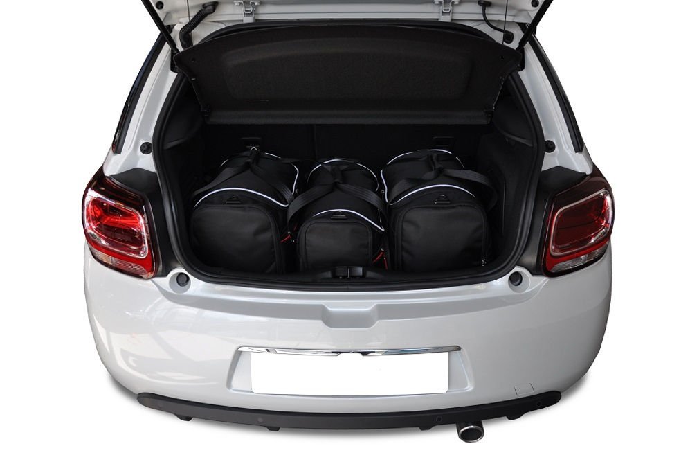 Se CITROEN DS3 HATCHBACK 2009-2016 CAR BAGS SET 3 PCS hos RejseGear.dk