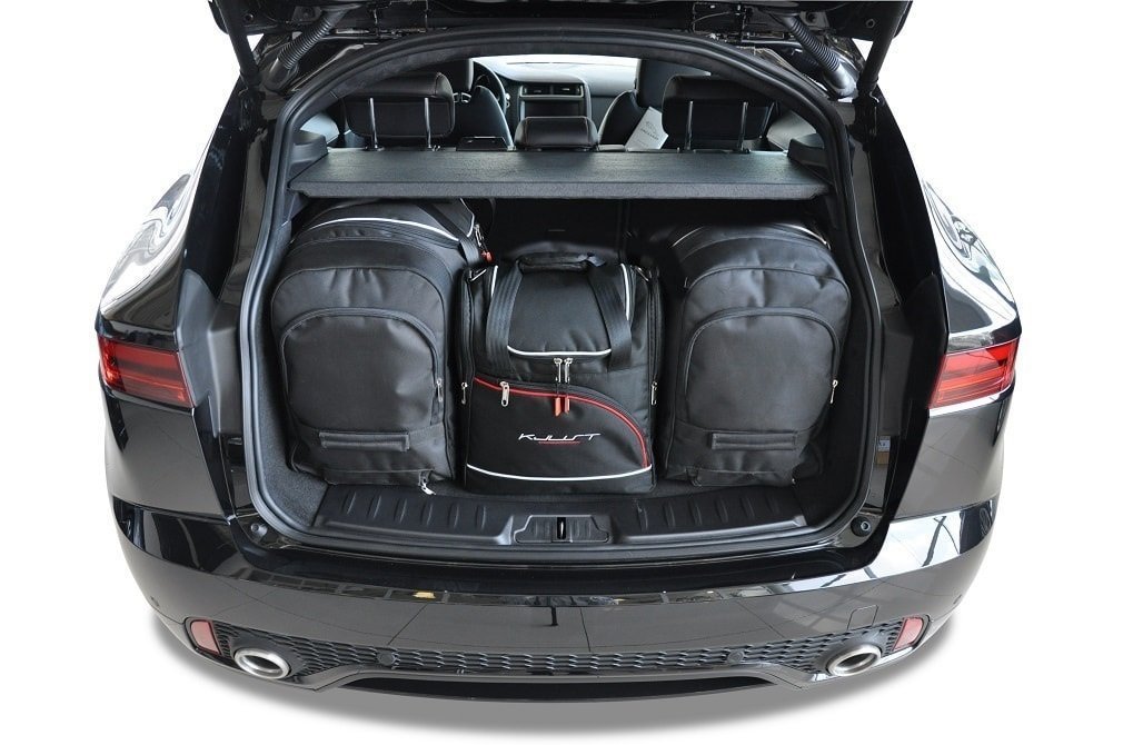 Se JAGUAR E-PACE 2017+ CAR BAGS SET 4 PCS hos RejseGear.dk