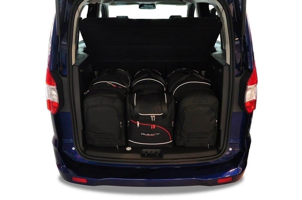 Se FORD TOURNEO COURIER 2014+ CAR BAGS SET 4 PCS hos RejseGear.dk