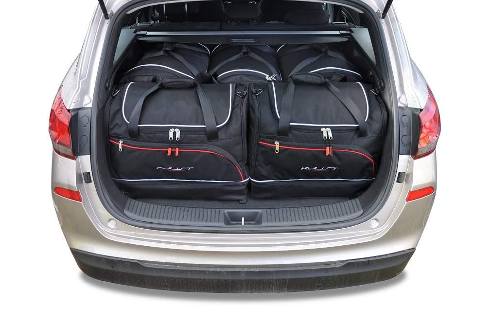Se HYUNDAI i30 WAGON 2017+ CAR BAGS SET 5 PCS hos RejseGear.dk