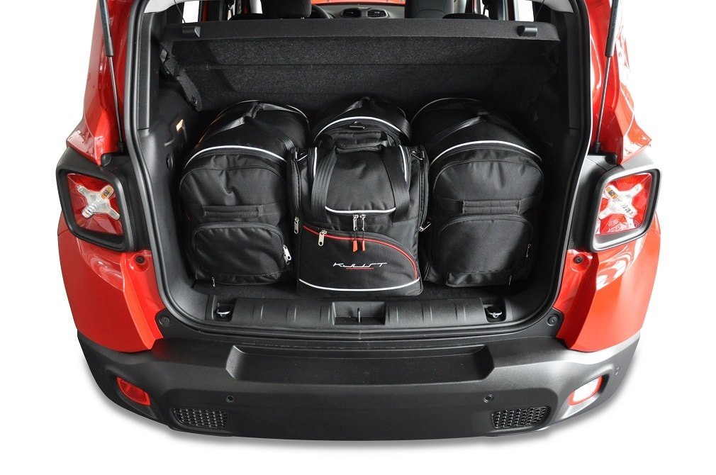 Se JEEP RENEGADE 2014+ CAR BAGS SET 4 PCS hos RejseGear.dk