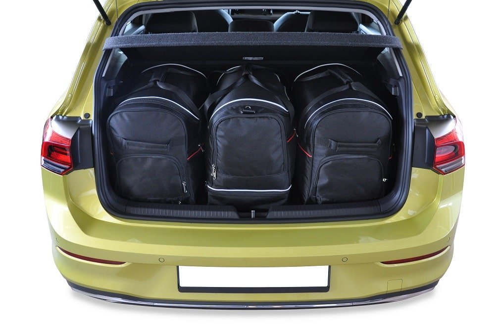 Se VW GOLF HATCHBACK 2019+ CAR BAGS SET 3 PCS hos RejseGear.dk