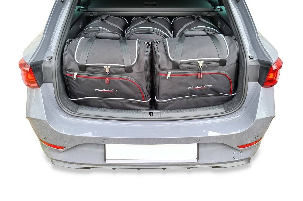 Se CUPRA LEON ST 2021+ CAR BAGS SET 5 PCS hos RejseGear.dk