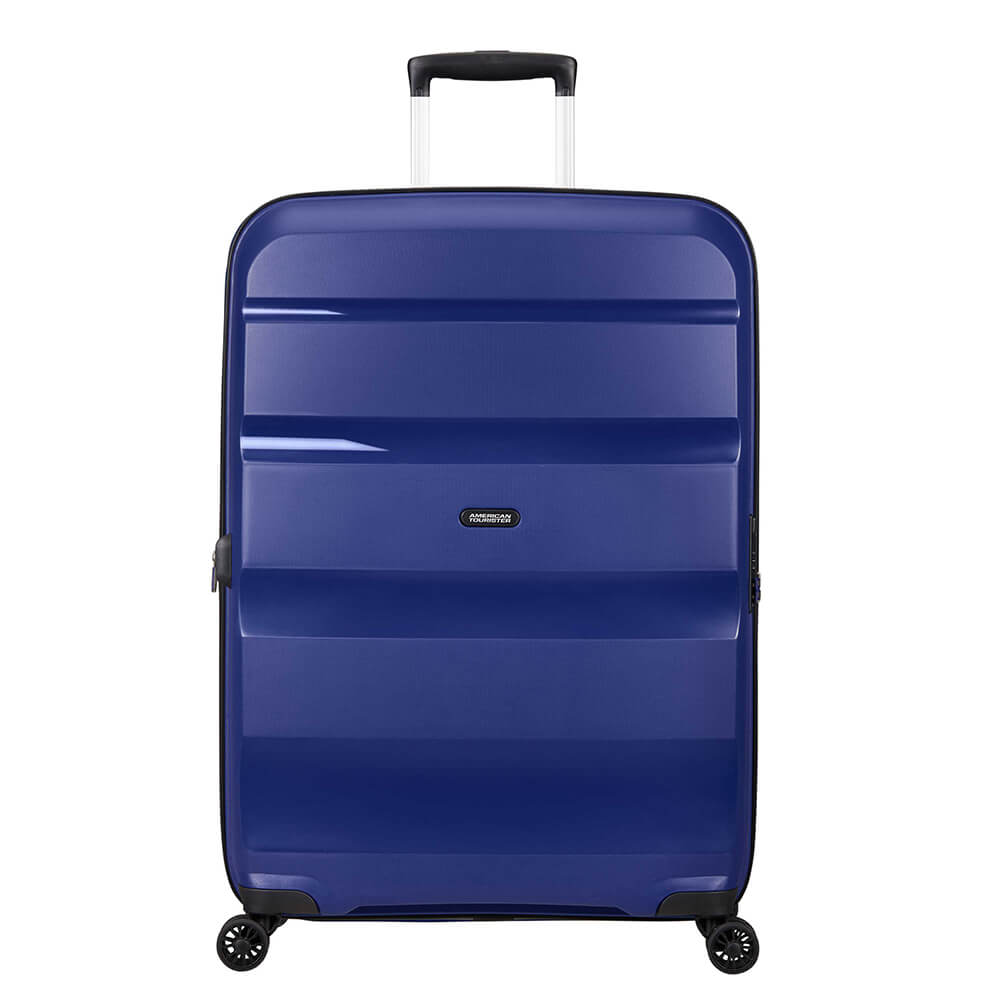 American Tourister Bon Air DLX Spinner Blå Kuffert - Mellem - 66 cm