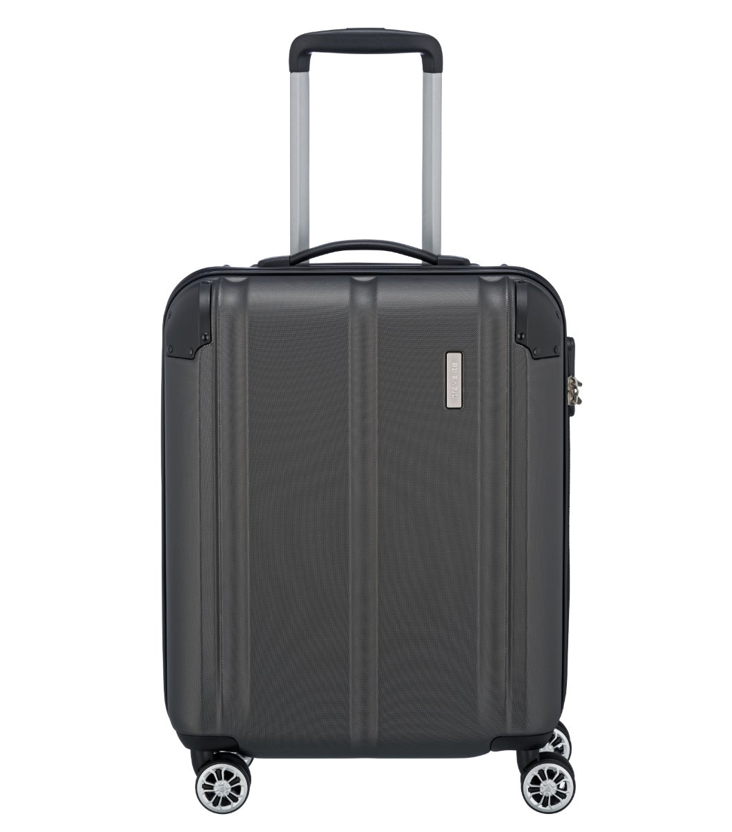 Travelite City Antracit Kuffert - Lille - 55 cm