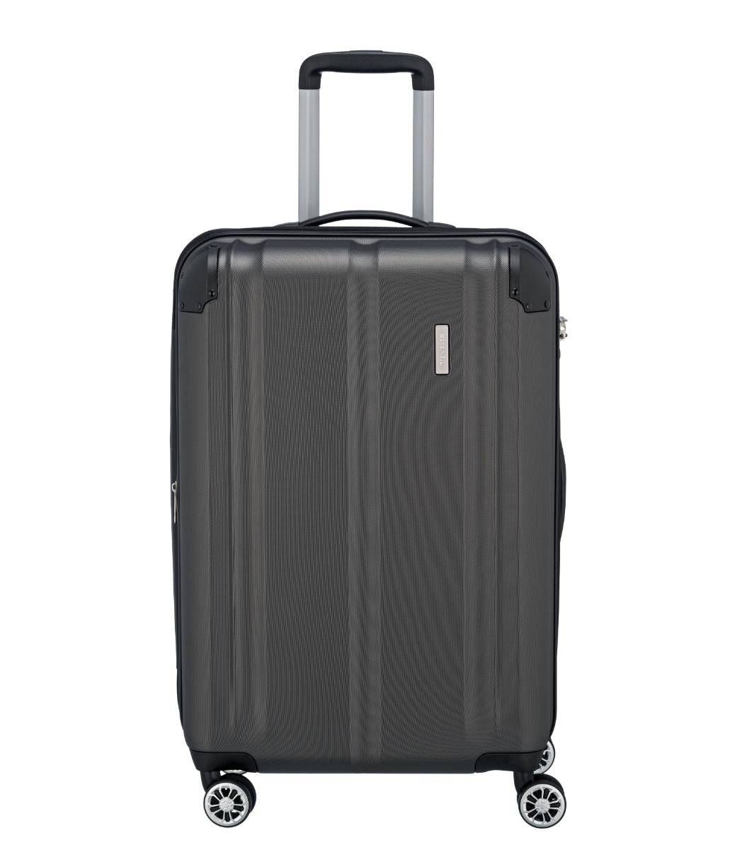 Travelite City Antracit Kuffert - Mellem - 68 cm