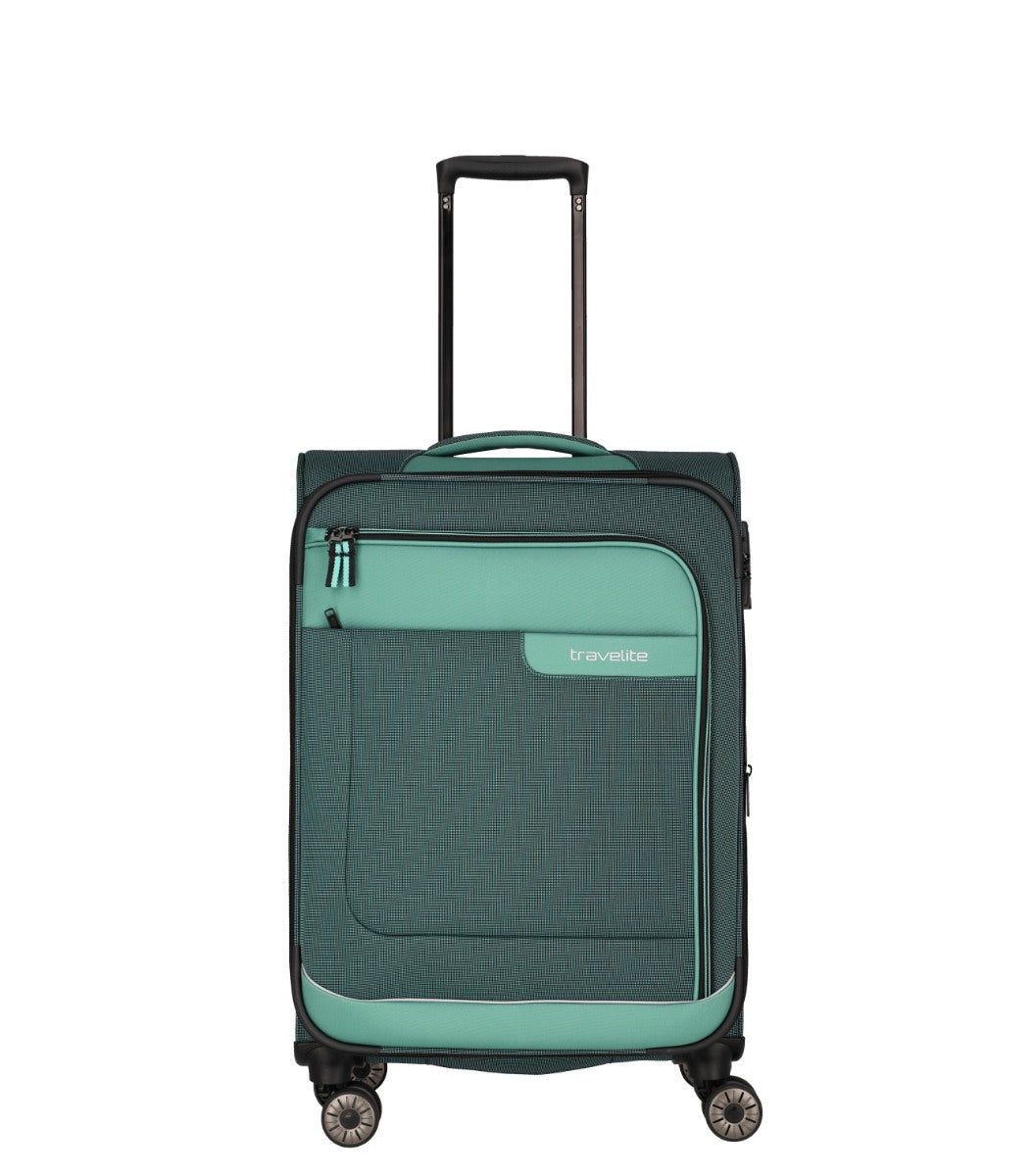 Billede af Travelite Viia Grøn Kuffert - Mellem - 67 cm