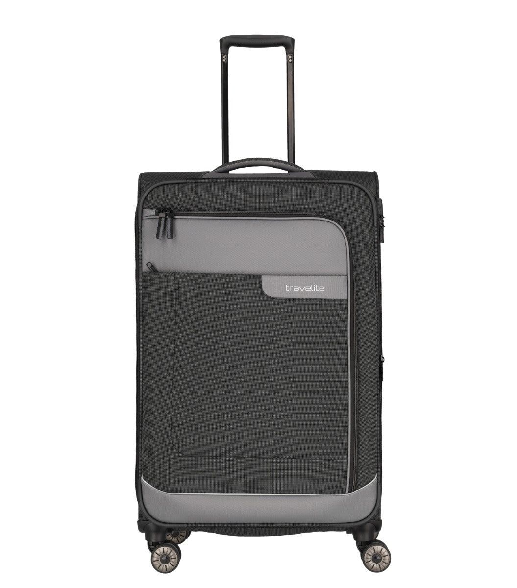 Travelite Viia Antracit Kuffert - Stor 77 cm