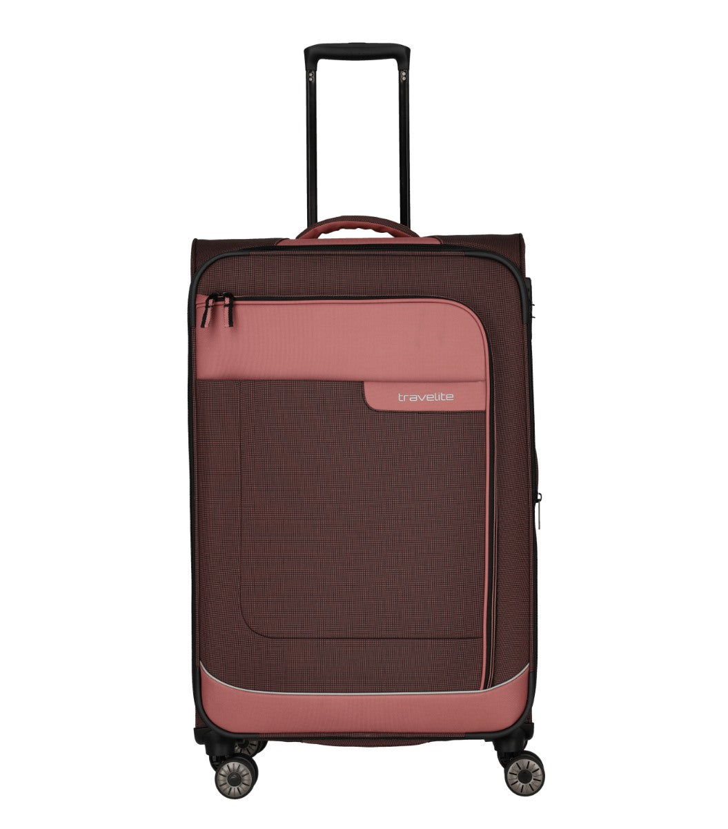 Se Travelite Viia Rose Kuffert - Stor - 77 cm hos RejseGear.dk