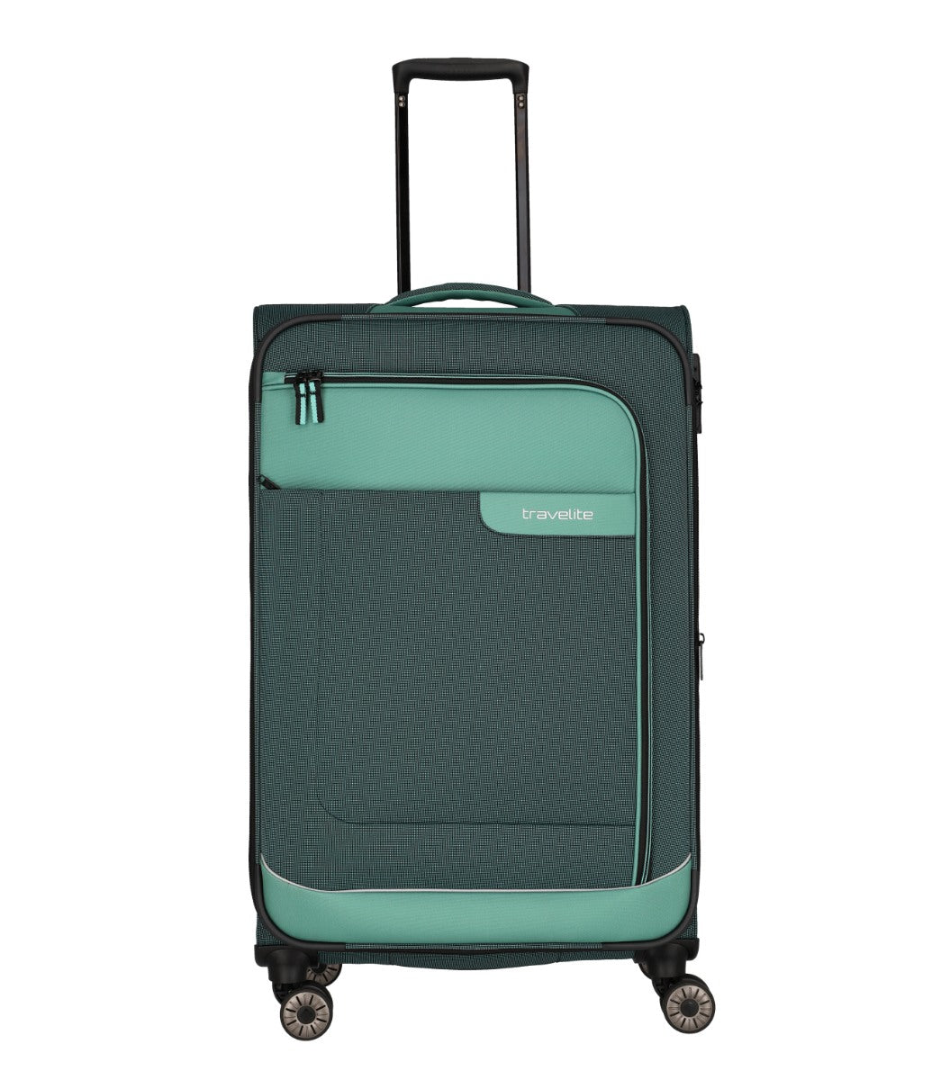 Travelite Viia Grøn Kuffert - Stor 77 cm