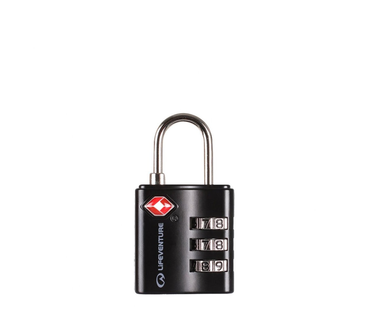 Se Lifeventure Tsa Combi Lock (black) - Lås hos RejseGear.dk