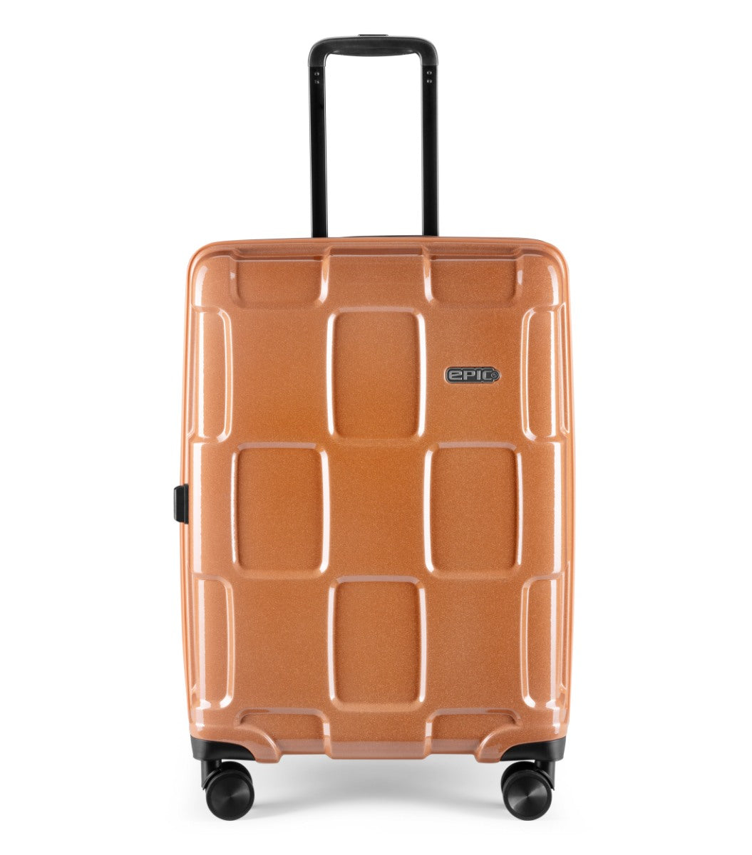 Se Epic Crate Reflex Rose Copper Kuffert - Mellem - 65 cm hos RejseGear.dk