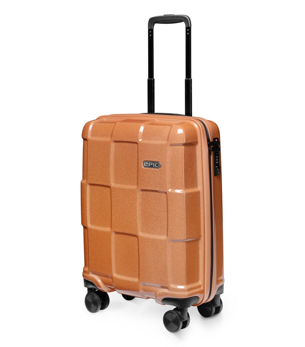 Se Epic Crate Reflex Rose Copper Kuffert - Lille - 55 cm hos RejseGear.dk