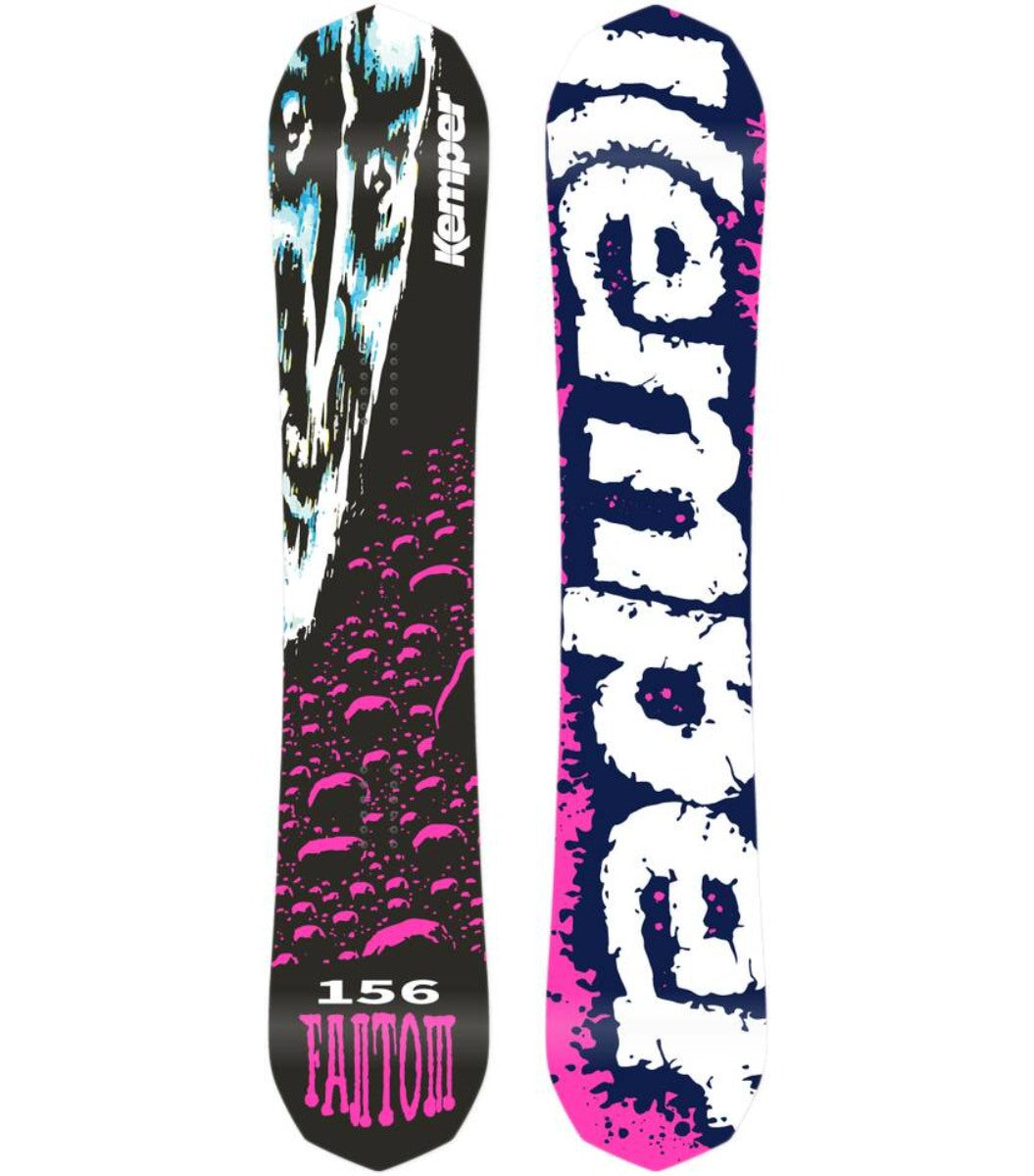 13: Kemper Fantom 1991/92 Sort Snowboard - 163 cm