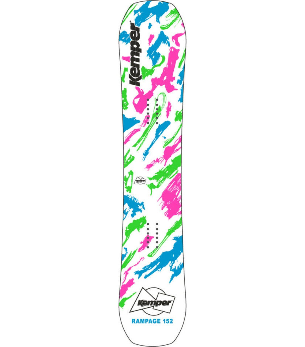 Se Kemper Rampage 1989/90 Snowboard - 155 cm hos RejseGear.dk