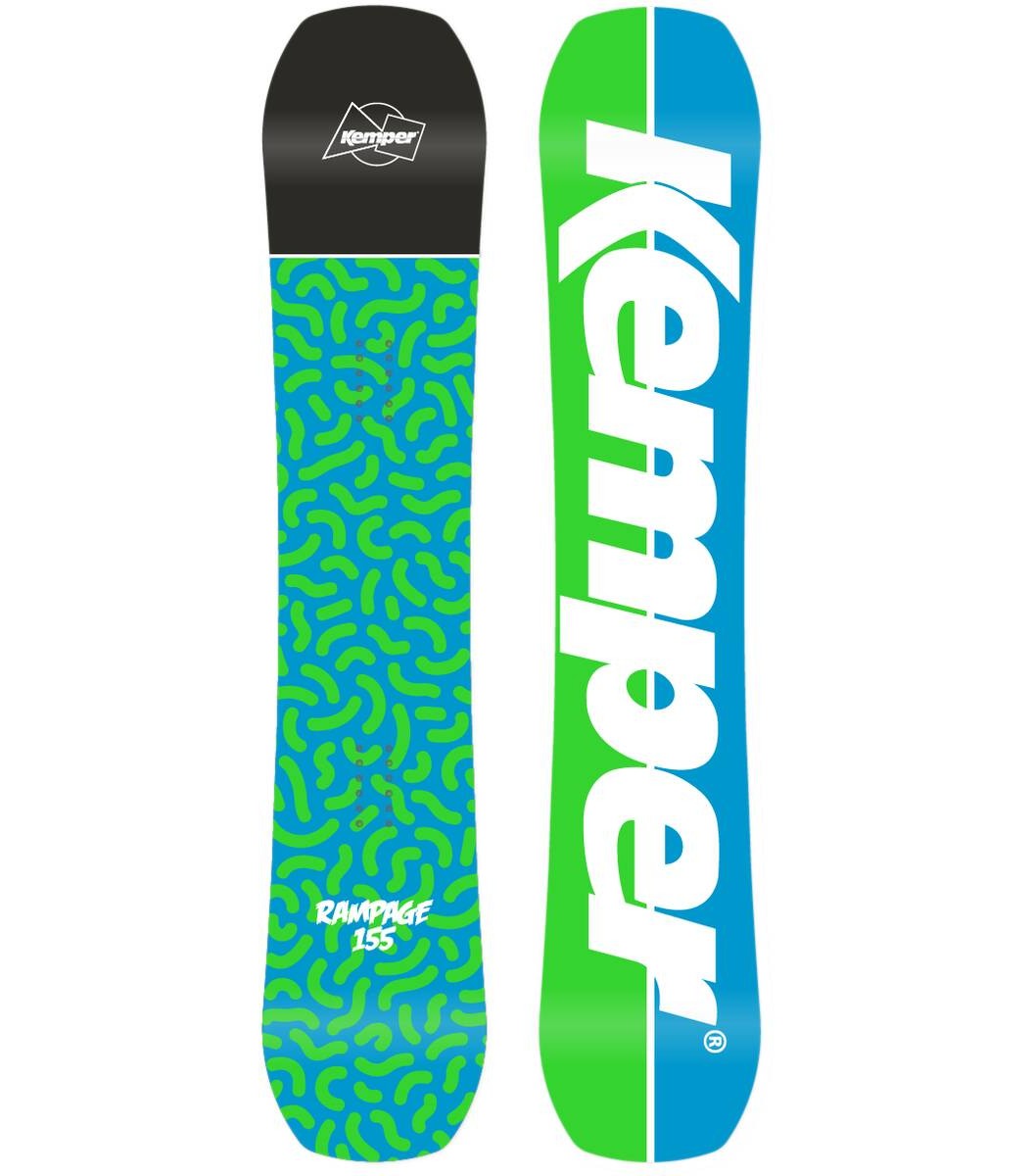 Se Kemper Rampage Snowboard - 149 cm hos RejseGear.dk