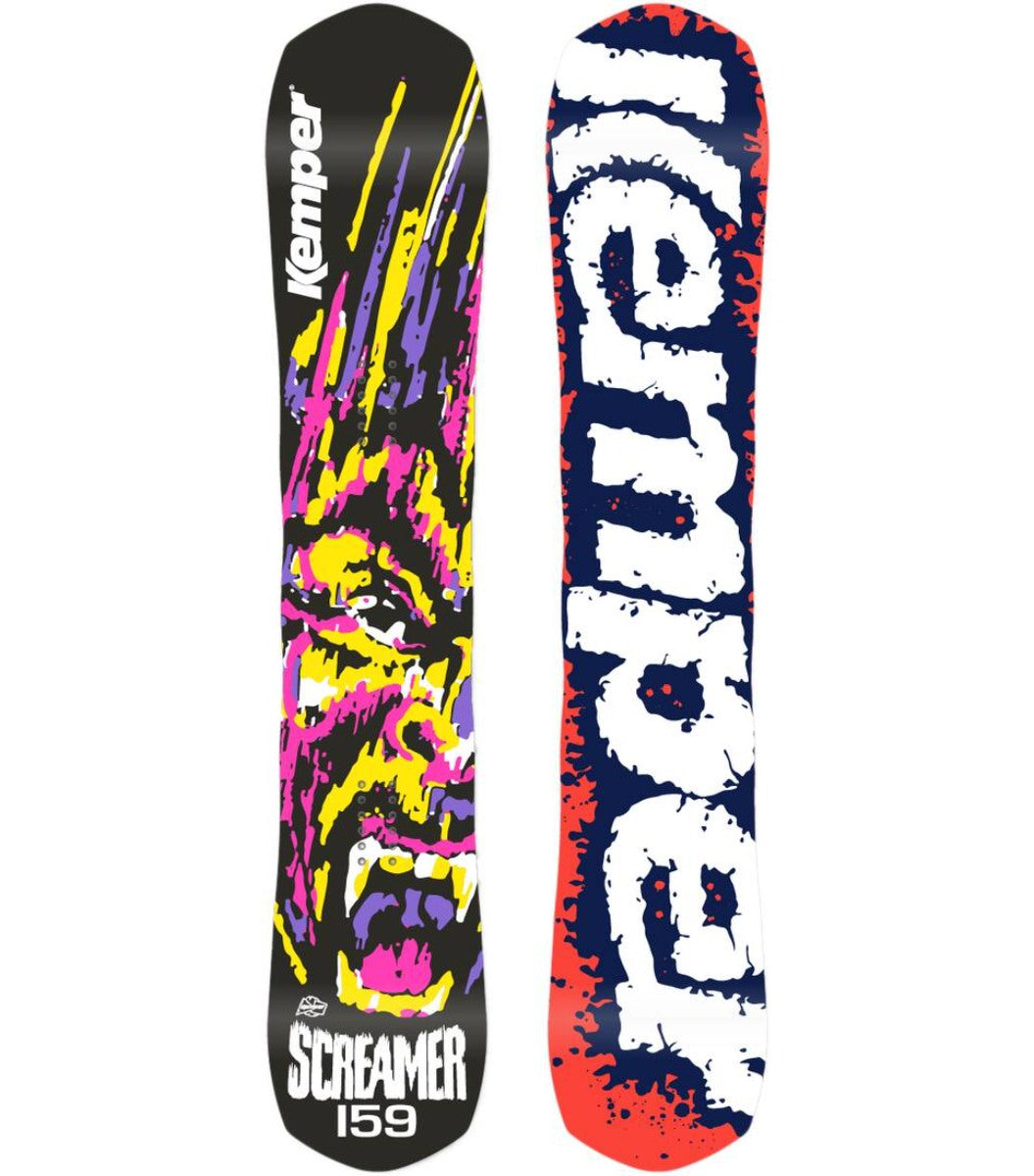 11: Kemper Screamer 1990/91 Sort Snowboard - 159 cm