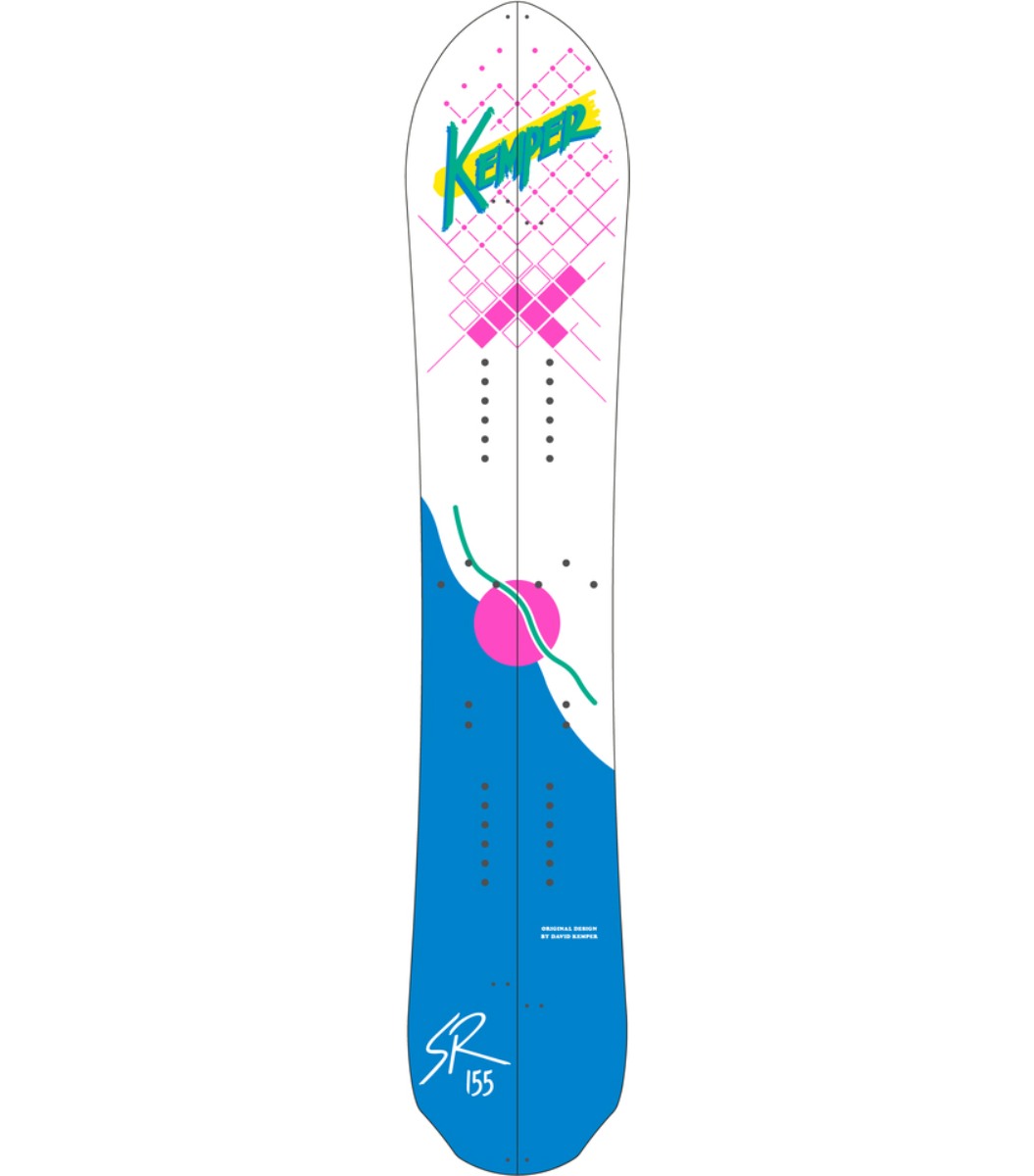 7: Kemper SR 1986/87 Split Snowboard - 155 cm